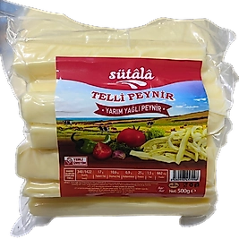 SÜT ALA TEL PEYNİR TİFTİKLENMEMİŞ 500 GR