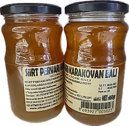 DOĞAL SÜZME SİİRT PERVARİ KARAKOVAN BALI 460 GR